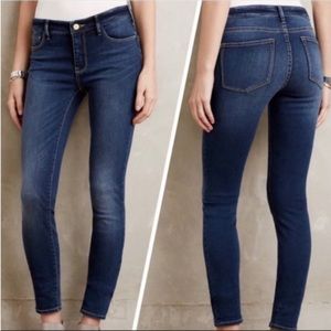 Pilcro and the Letterpress Serif Fit Mid Rise Skinny Jeans 27